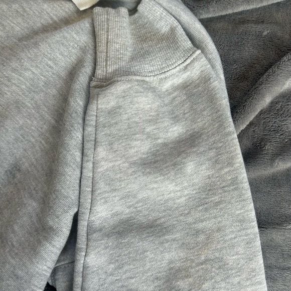 Gray Collared Sweatshirt/Sweater - Picture 4 of 6